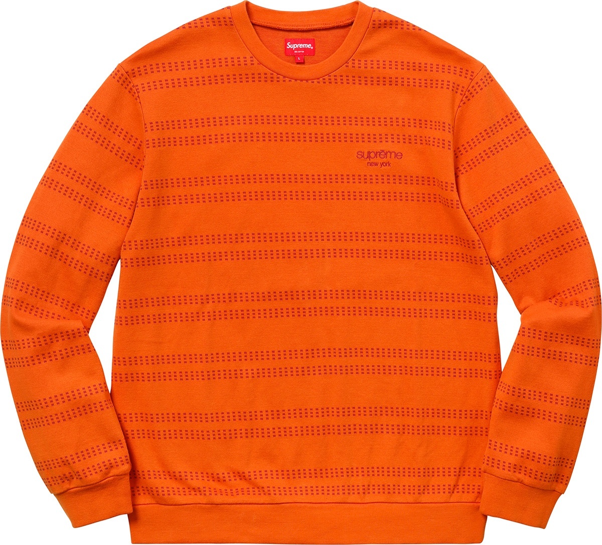 Dash Stripe Crewneck view 2